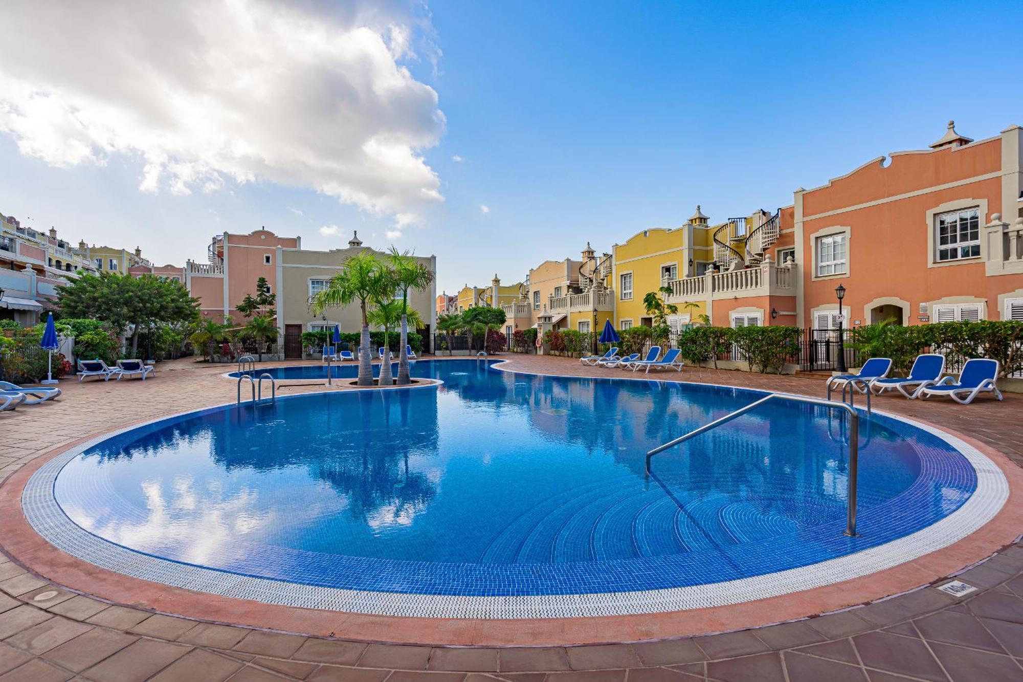 Paraiso Palm Mar Beautiful & Bright Renovated Apartment With Air Conditioning Palm-mar Exterior foto